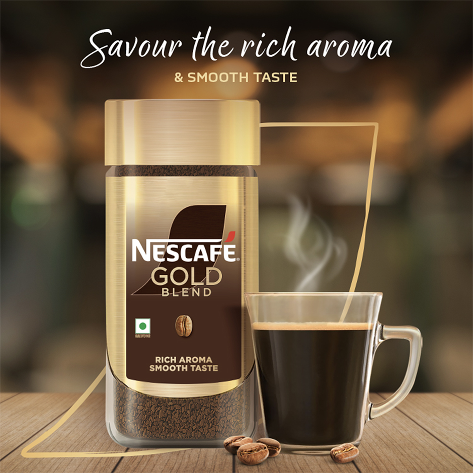 Nescafe Gold Blend Rich and Smooth Arabica and Robusta Instant Coffee