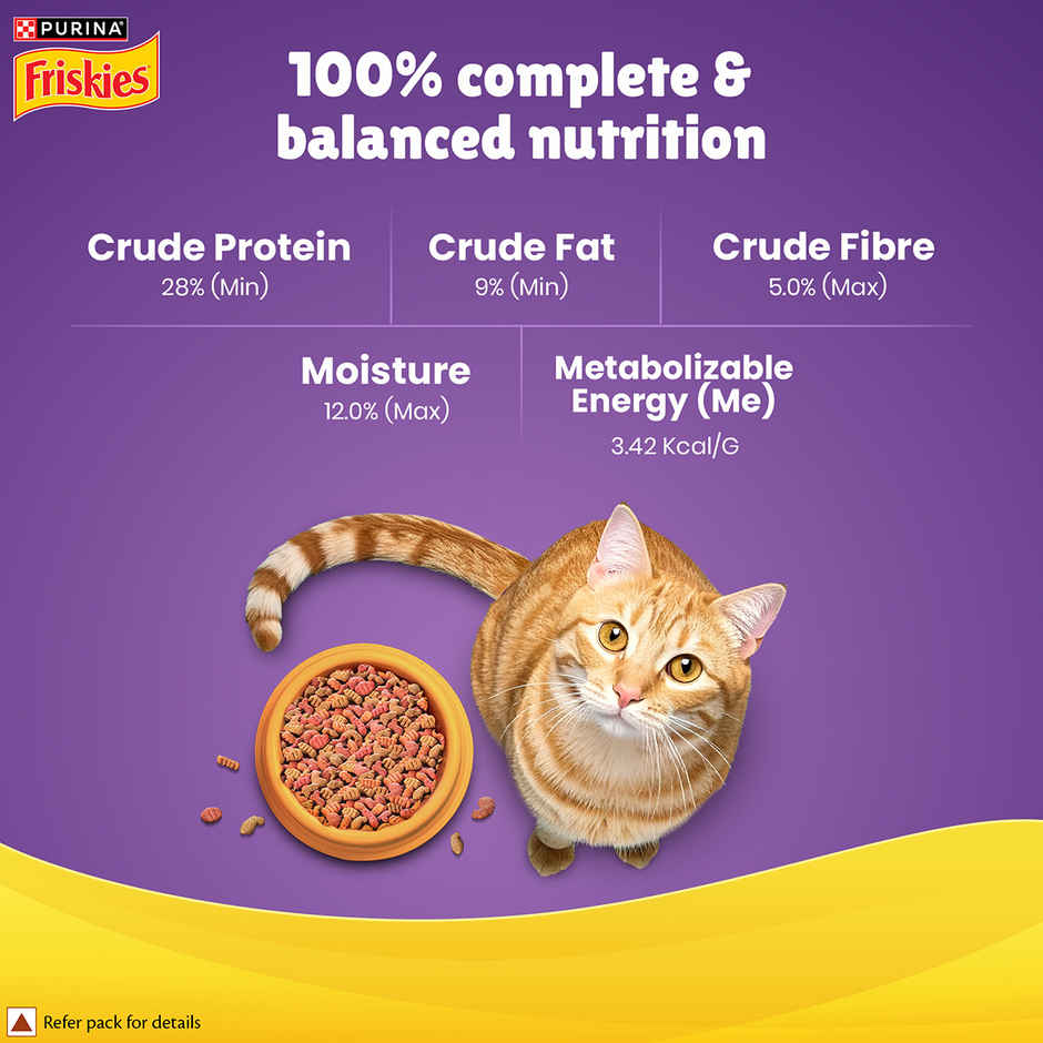 Purina Friskies Surfin | Cat Food - Mackerel Tuna Salmon & Sardine Flavours