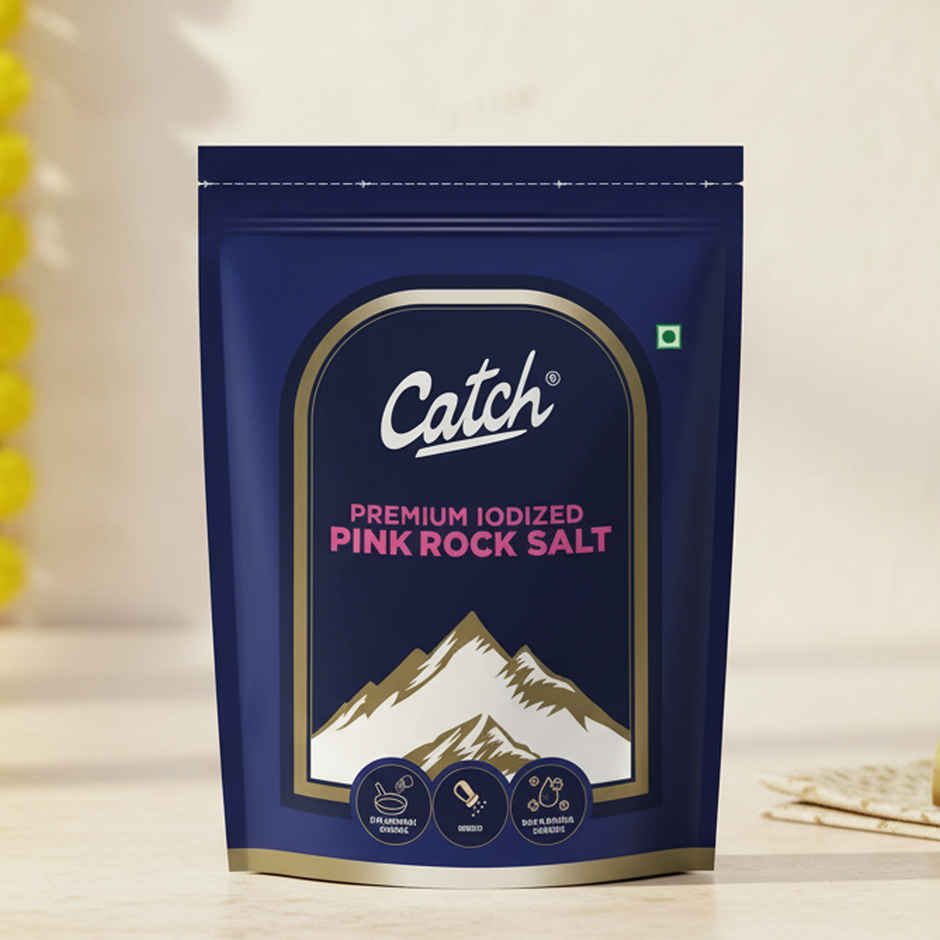 Catch Premium Iodized Pink Rock Salt
