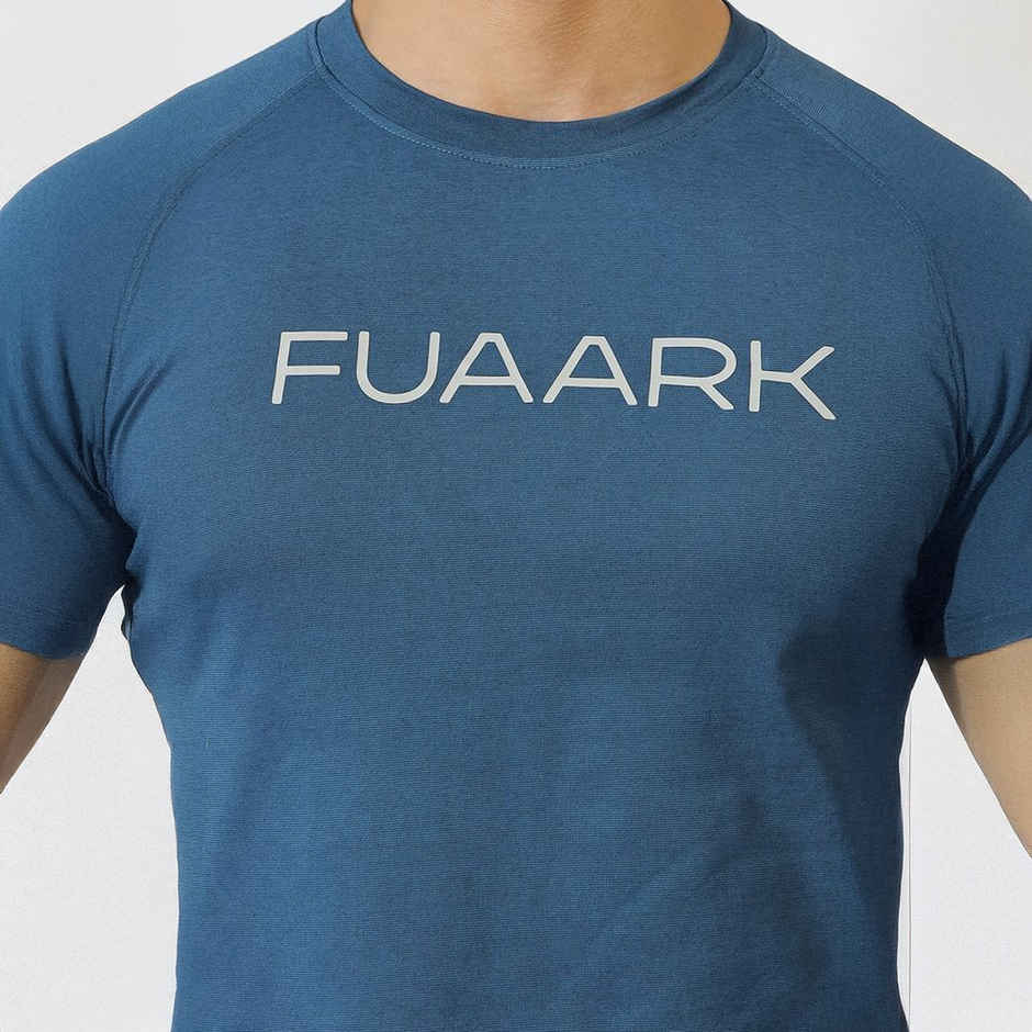 Fuaark Men's Chase Full Sleeve GYM T-shirt | Teal - XL