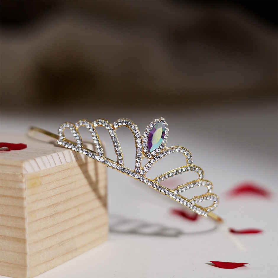 Diamond Princess Crown | Kids Birthday Celebration Tiara | Royal Party Crown | Propcon