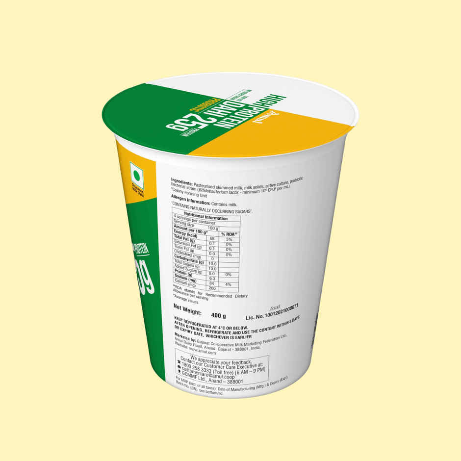 Amul High Protein Cup Dahi