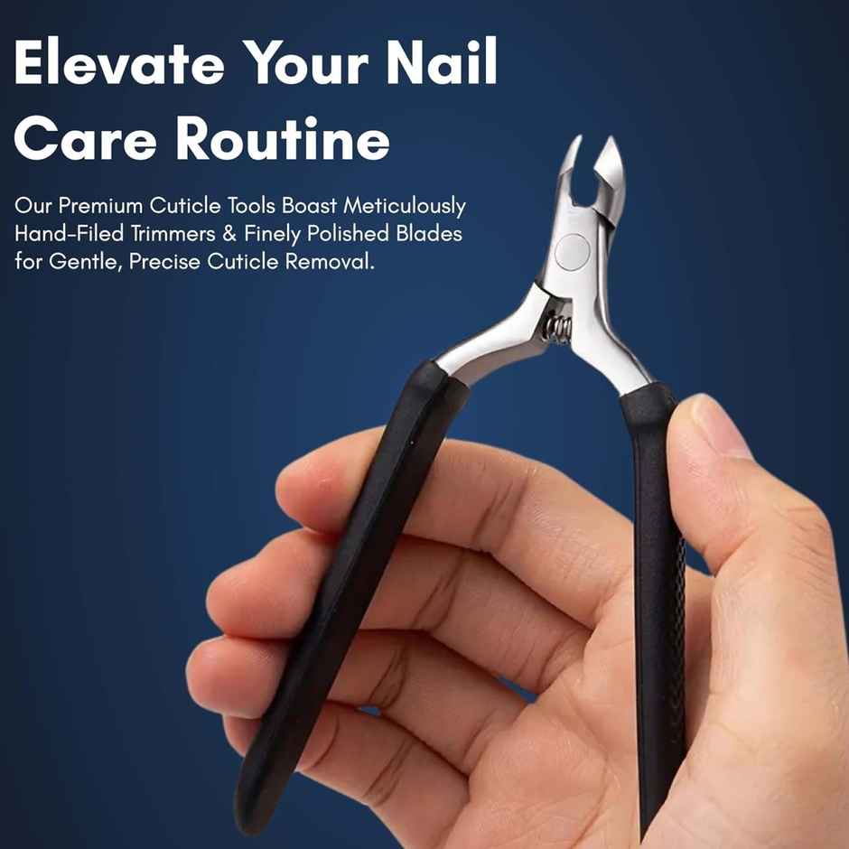 Beaute Secrets Cuticle Trimmer with Silicone Handle