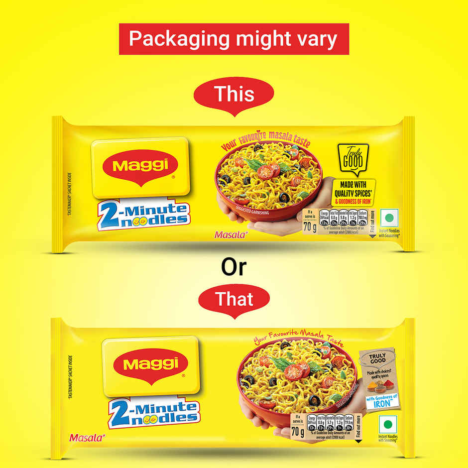 MAGGI 2-Minute Instant Noodles | Masala Noodles | Made With Quality Spices