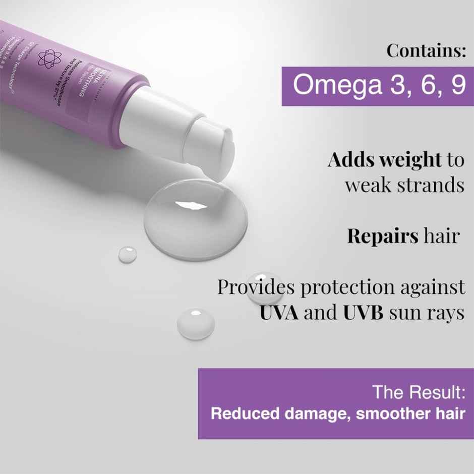 Bare Anatomy Ultra Smoothing Hair Serum Smoothens Hair For Dry & Frizzy Hair