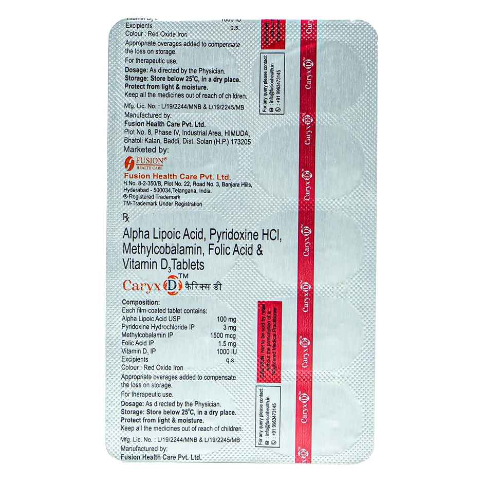 Caryx D Tablet