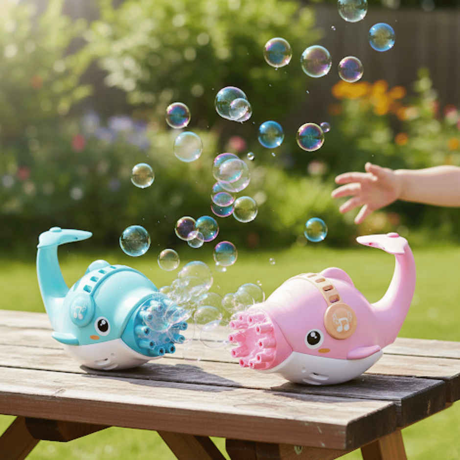 Toytales Bubble Gun Toy For Kids | Bubble Machine | Bubble Maker | Assorted