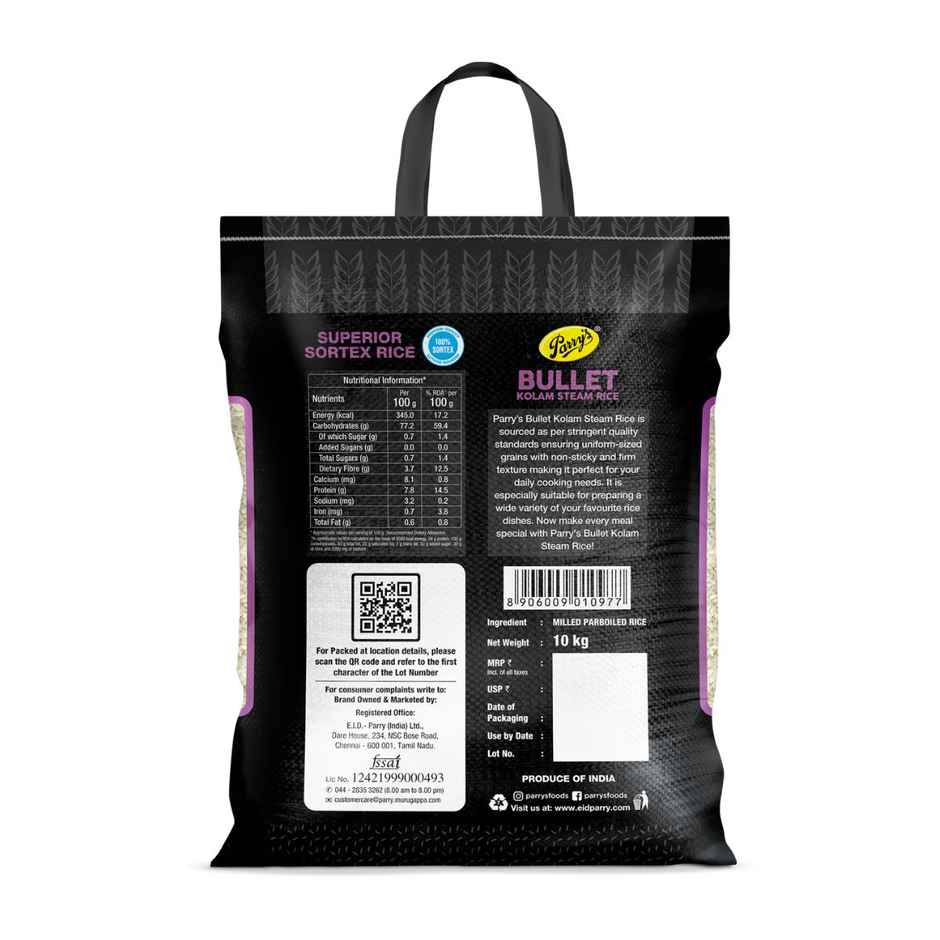 Parry's Bullet Kolam Steam Rice