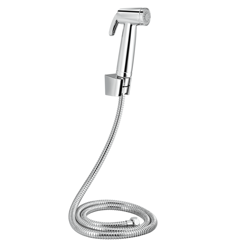 Johnson Spring Health Faucet Abs Jet Spray With 1 m Hose & Wall Hook Chrome Colour