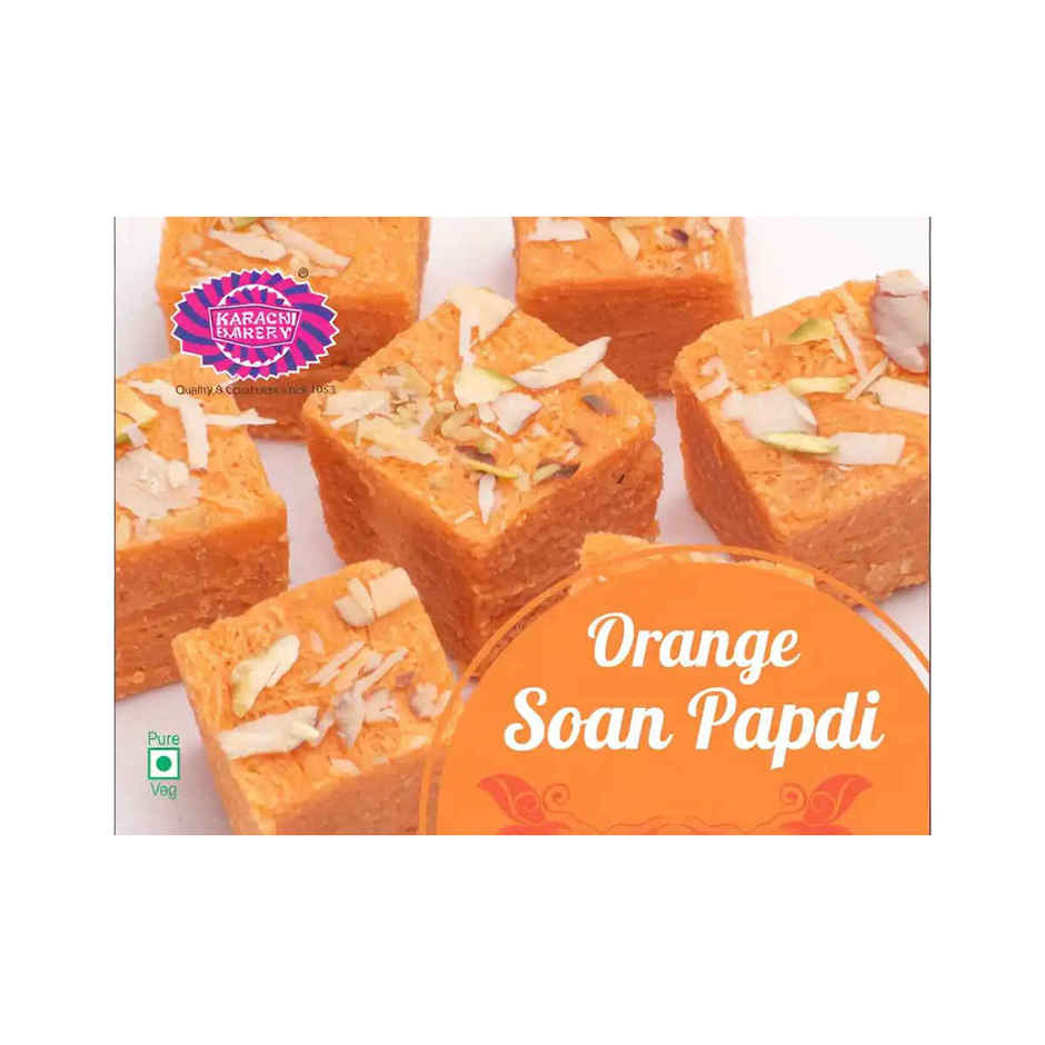 Karachi Bakery Orange Soanpapdi