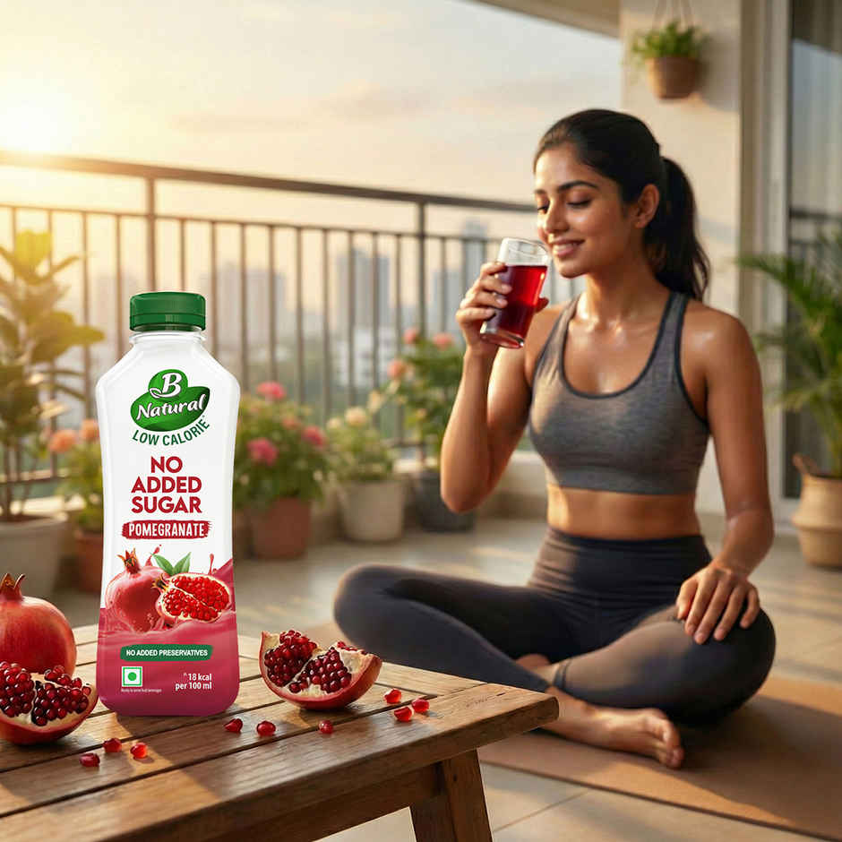 B Natural No Added Sugar Pomegranate Juice