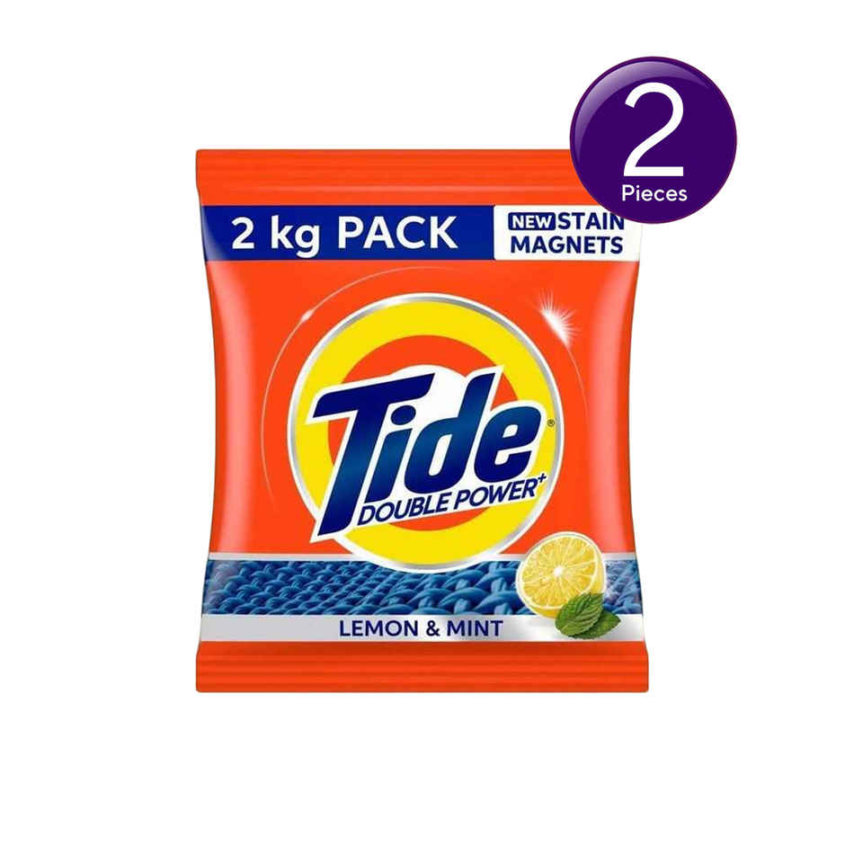 Tide Plus Lemon & Mint Detergent Powder Combo 