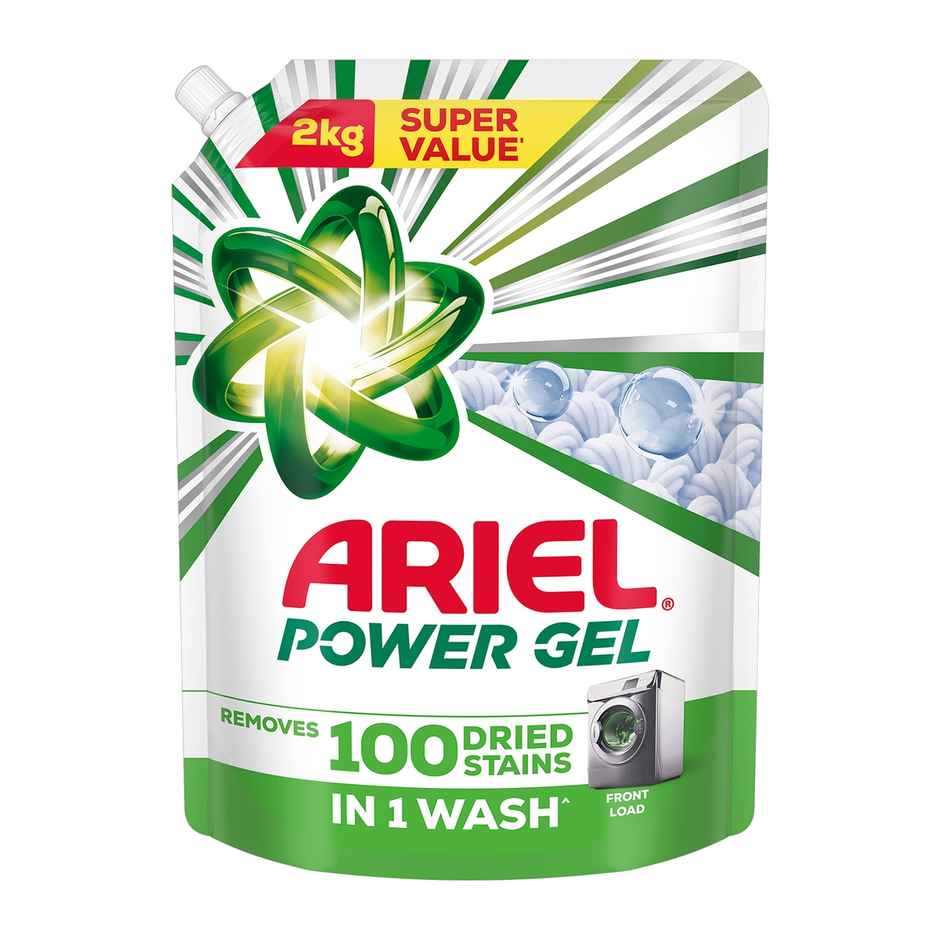   Ariel Power Gel Liquid Detergent for Front load washing machine Combo