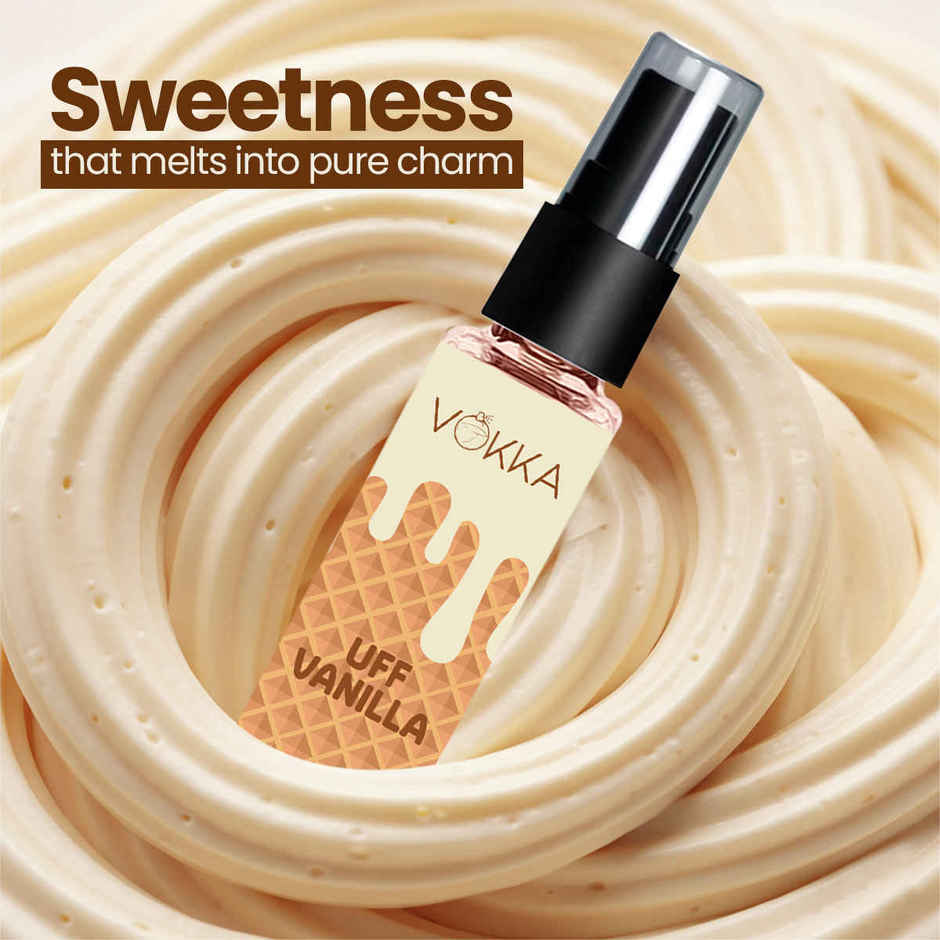 Vokka Pocket Perfume Uff Vanilla 8ml Luxury Eau De Parfum for Women