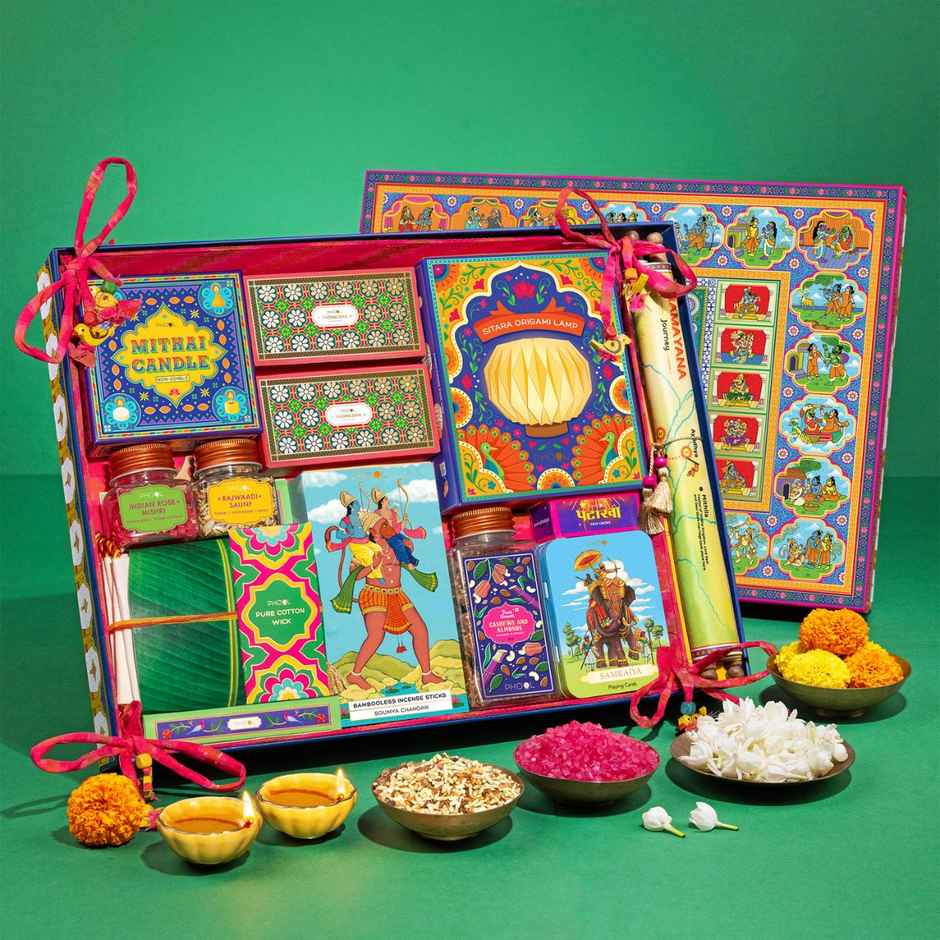 Ramayana Collection | Diwali Gift Hamper | Pack Of 15 | Phool