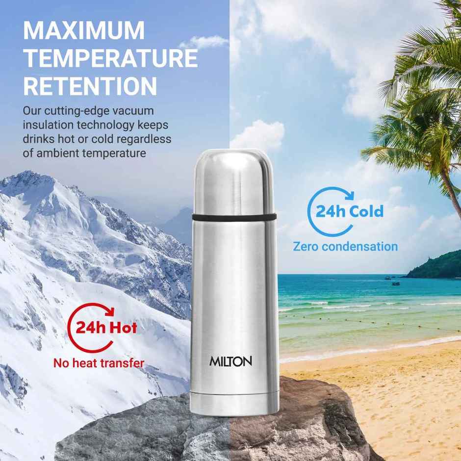 Milton Flip Lid Thermosteel Water Bottle | 1 L
