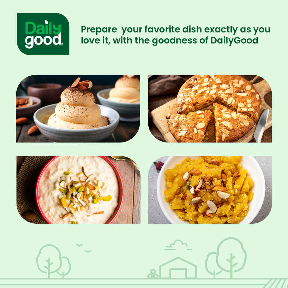 Daily Good Almond / Badam (California)(100gms) & Daily Good Dried Dates(200gms) Combo