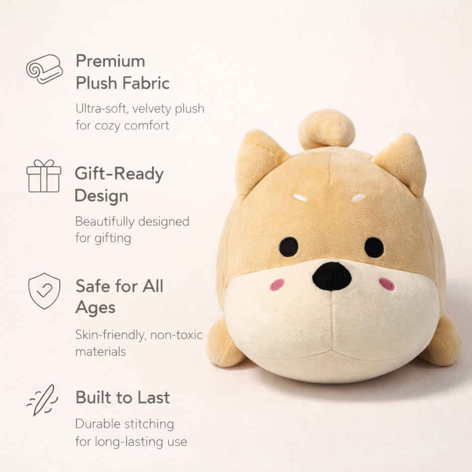 ZooWee Premium Khakhi Soft Dog Plush 40 cm