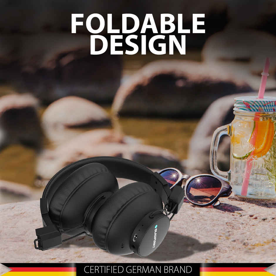 Blaupunkt Bh41 Bluetooth (Black, On The Ear)