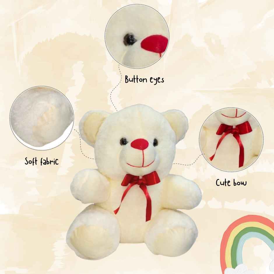 Toytales N22 40cm Cream |Soft Toy | Birthday Gift | Plushie | Stuffed Toys | Gift For Kids 40 cm