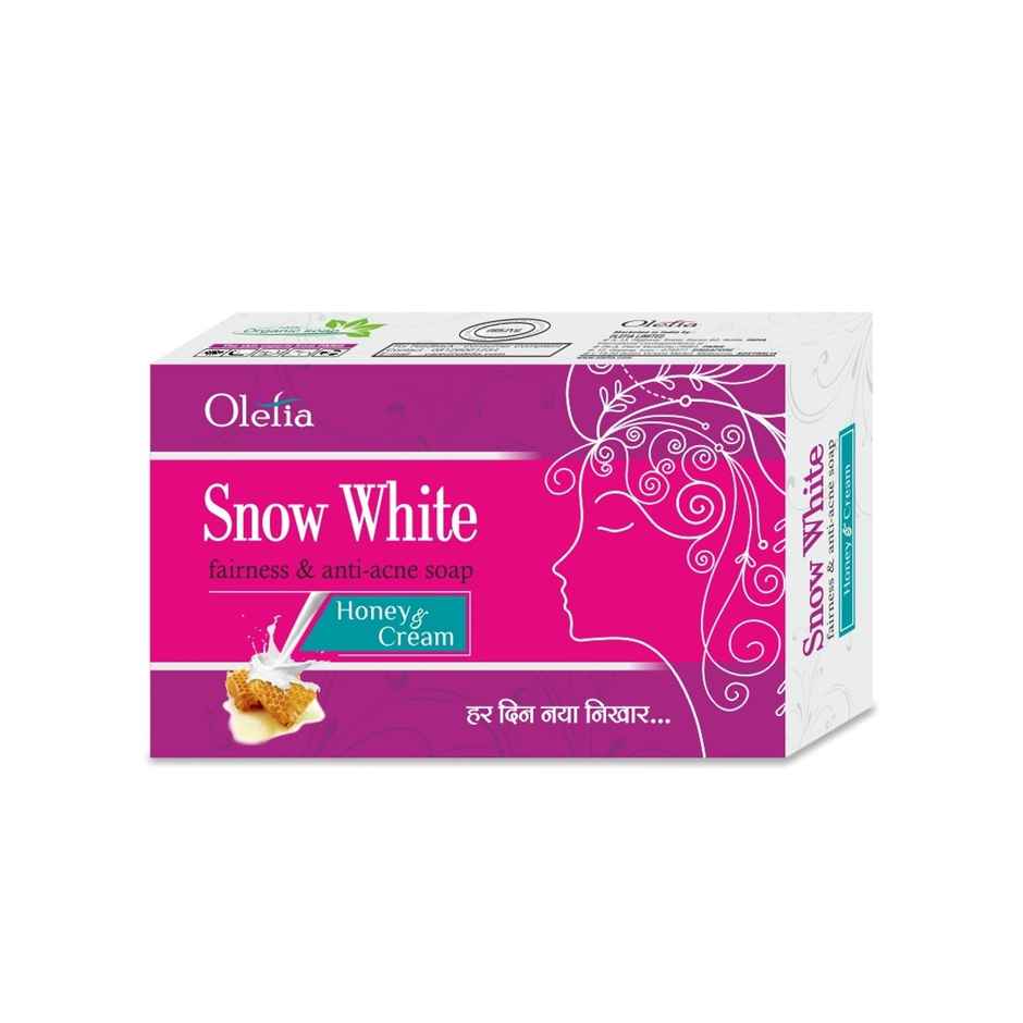 Snow White Fairness & Anti Acne Soap - Honey & Cream