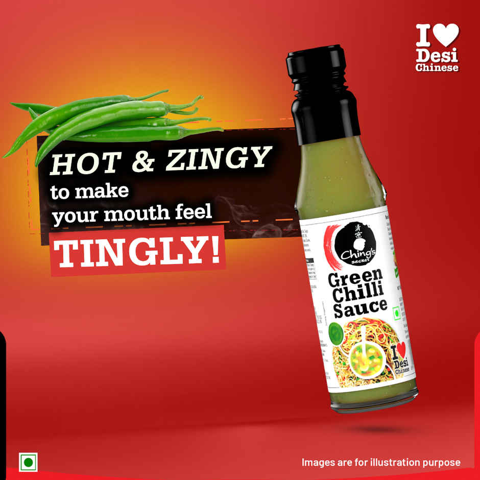 Ching's Secret Green Chilli Sauce | Bold And Flavourful