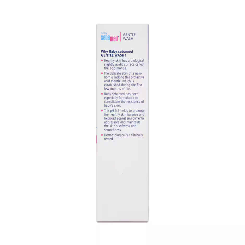 Baby Sebamed Gentle Wash | pH 5.5 | Baby Body Wash | Soap Free| Tear Free