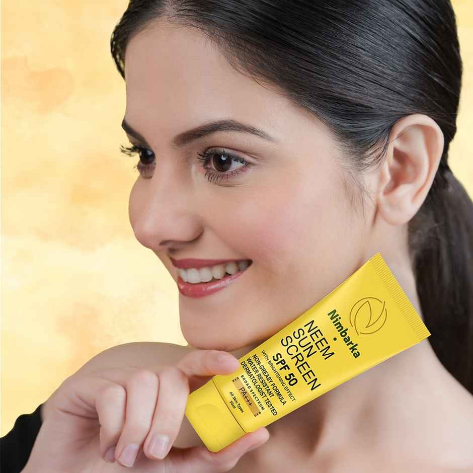Nimbarka Neem Sunscreen SPF 50 PA++++ Lightweight & Non-Greasy