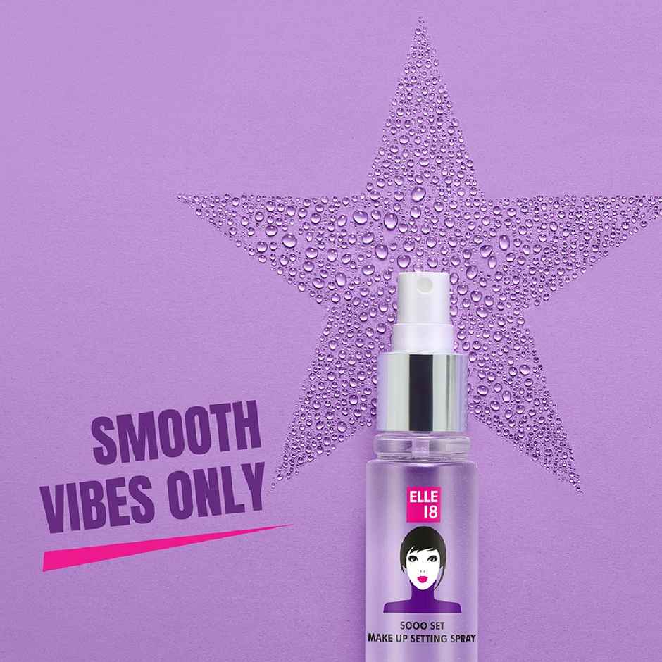 Elle 18 SOOO Set Setting Spray | Long-Lasting, Hydrating & Non-Sticky Makeup Fixer