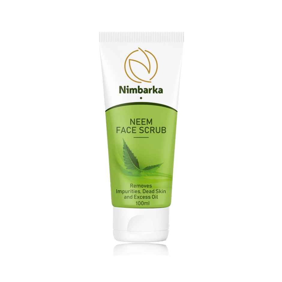 Nimbarka Neem Face Scrub Natural Exfoliating Scrub For Clear Radiant Skin