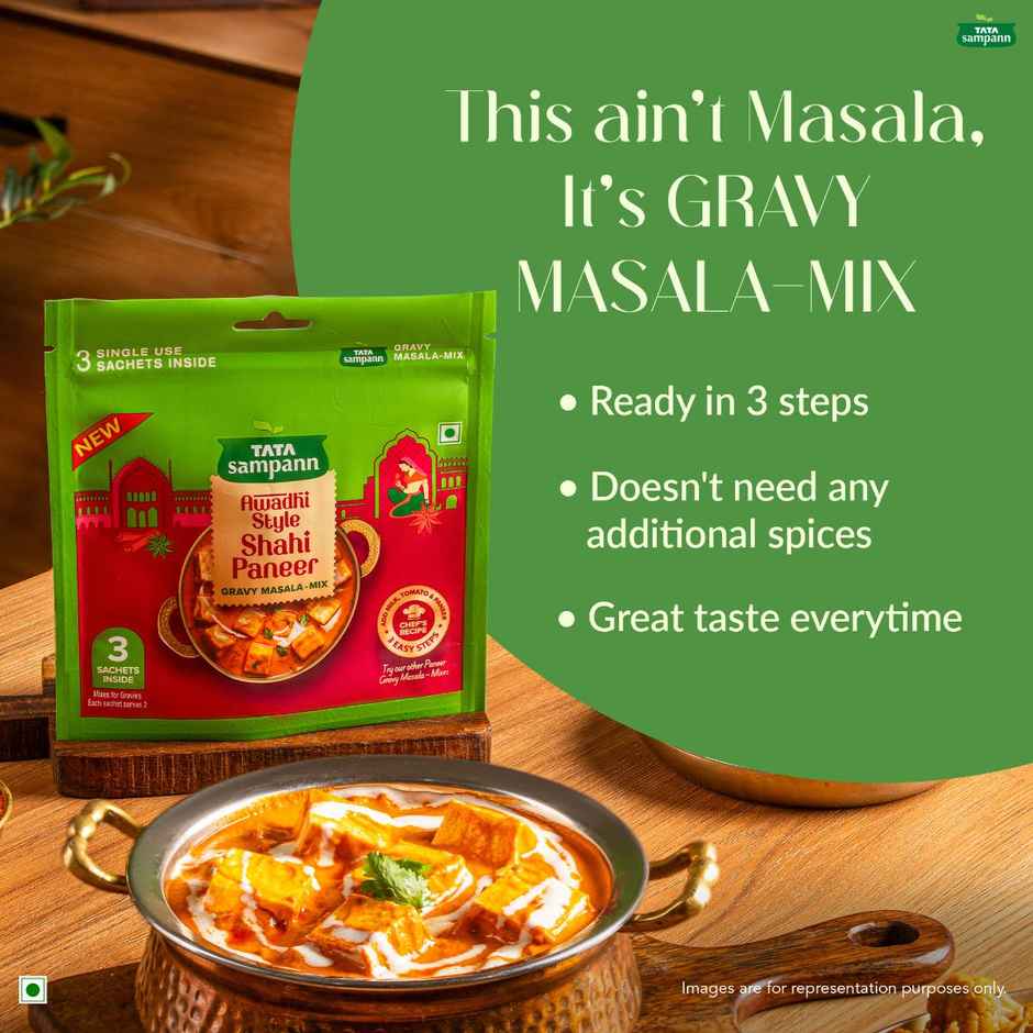 Tata Sampann Awadhi Style Shahi Paneer Gravy Masala Mix