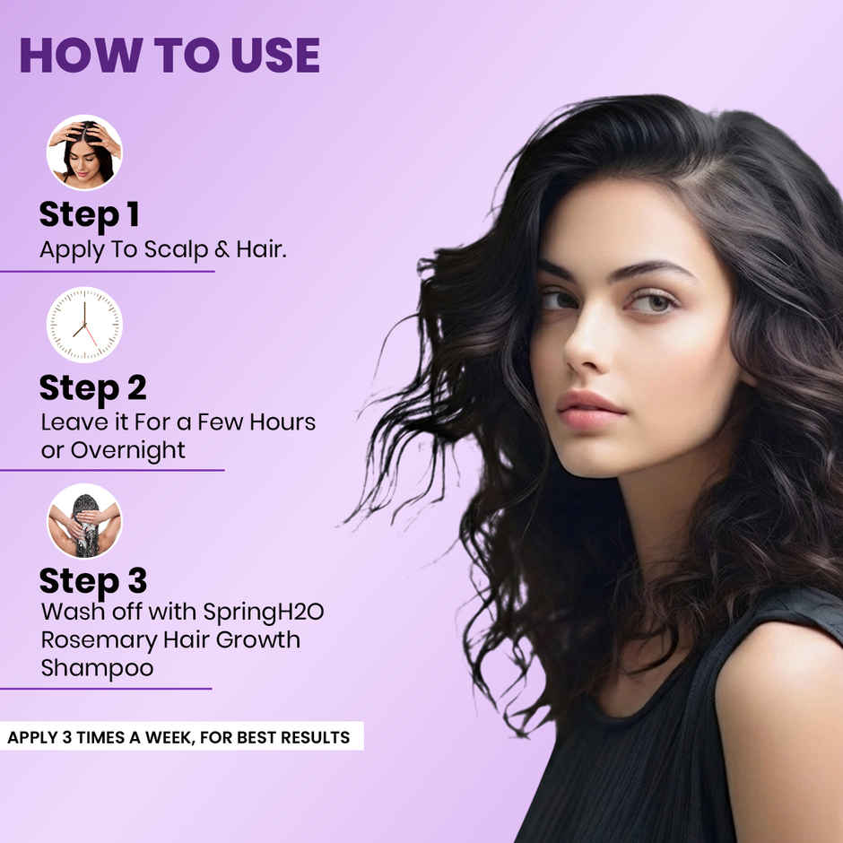 Spring H2O Rosemary Hair Growth Oil