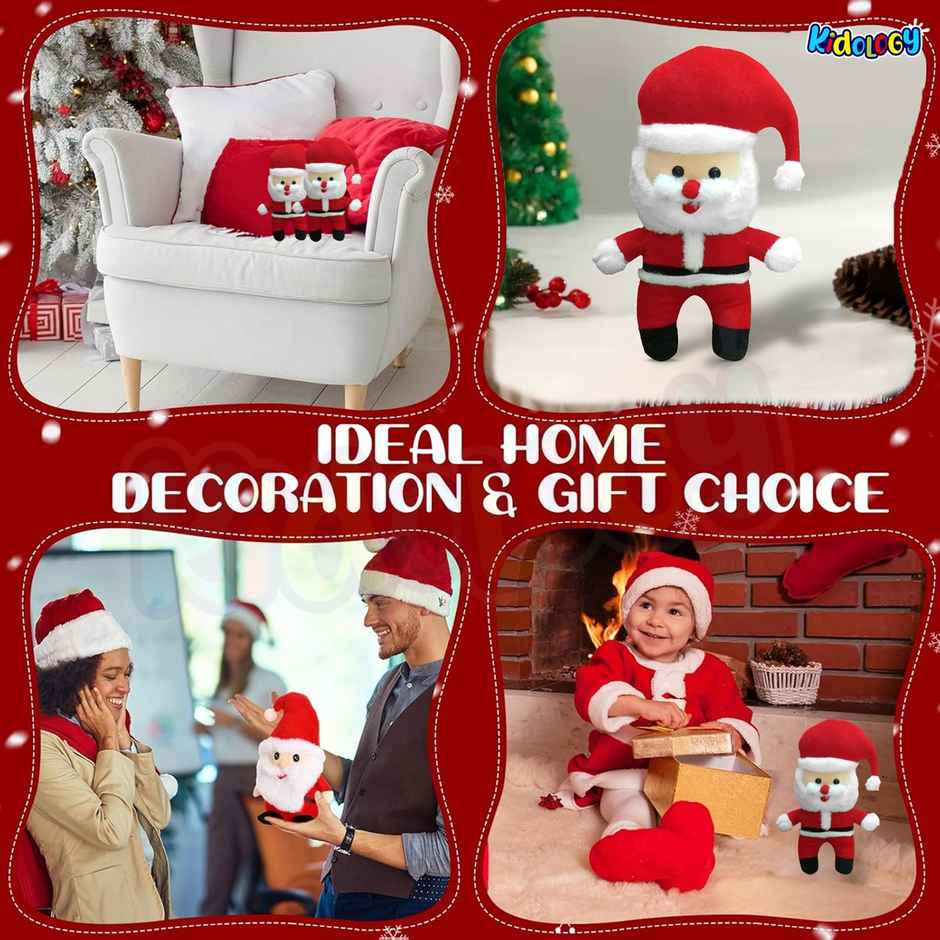 Kidology Santa Claus Plush Toy - Assorted