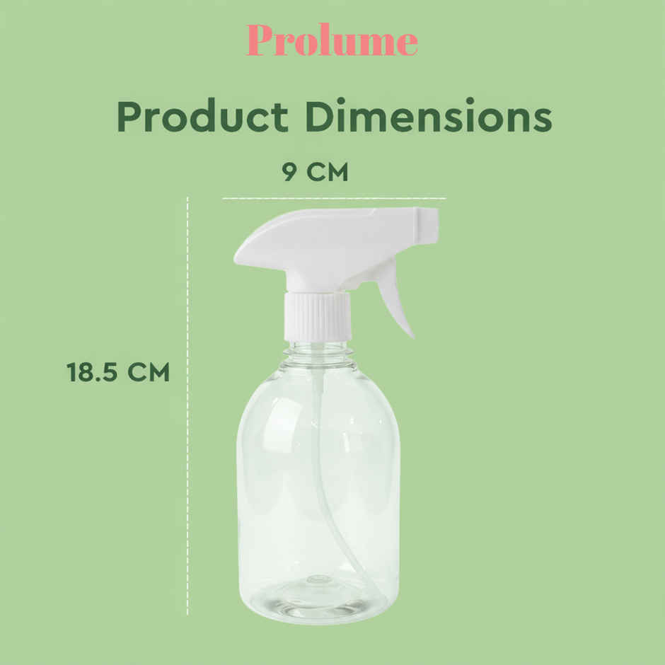 Sanfe Prolume Spray Bottle | 500 ml | Fine Mist Water Sprayer