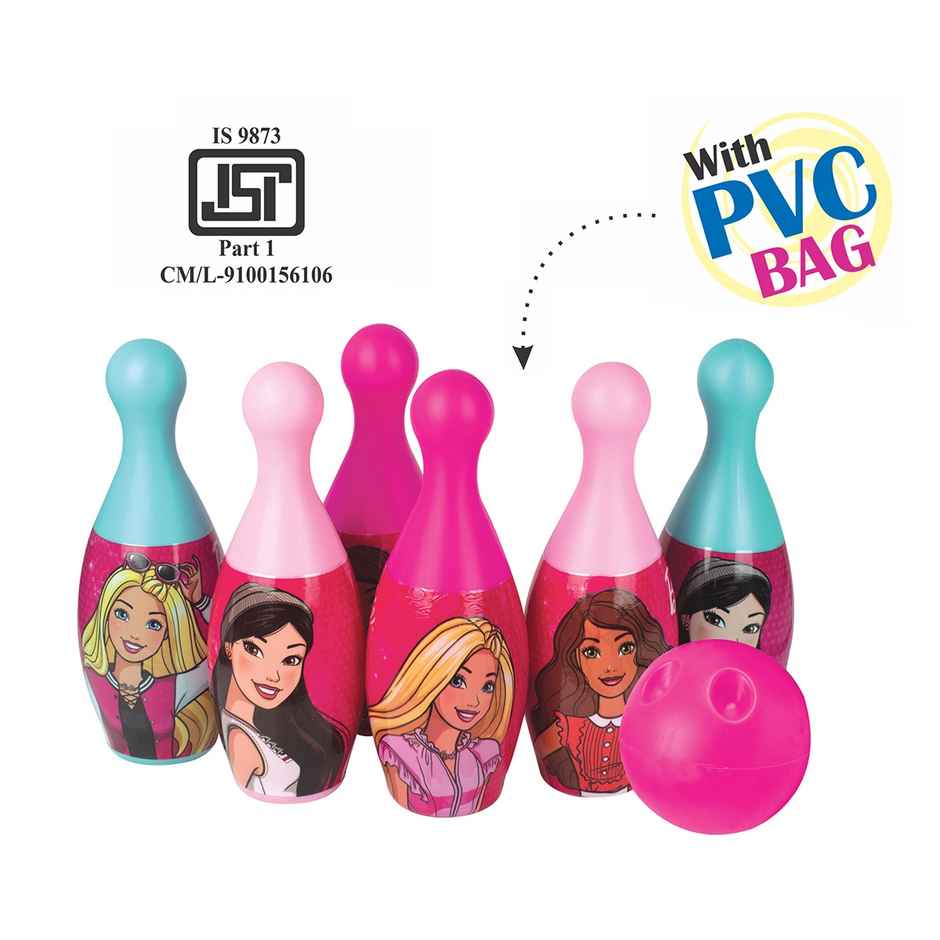 ITOYS Bowling Set Pvc-Barbie 0xc004530dd8 (Assorted)
