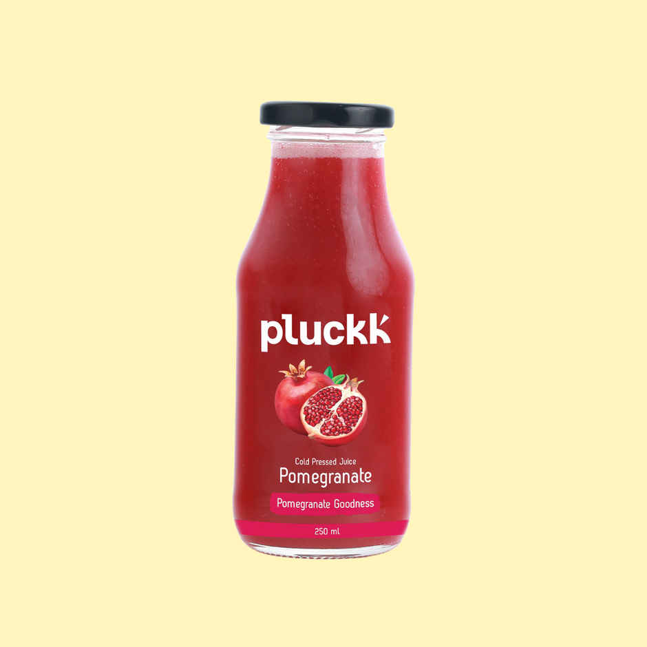 Pluckk Cold Pressed Extracted Pomegranate Juice | No Preservatives | No Added Sugar