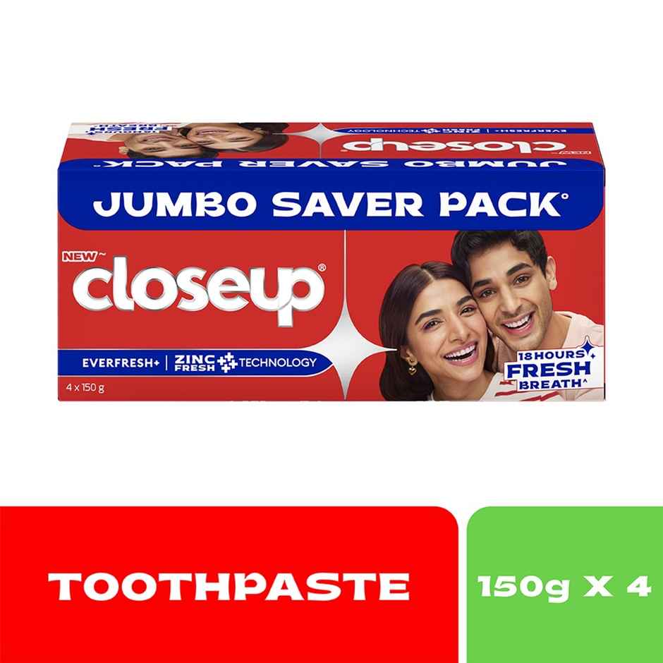 Closeup Toothpaste | Long lasting 18 Hours Of Fresh Breath & White Teeth
