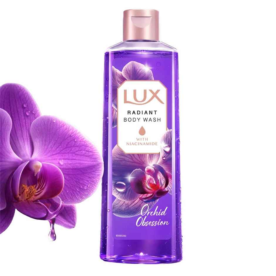 LUX Orchid Obsession with Niacinamide Bodywash for Radiant & Bouncy Skin Feel