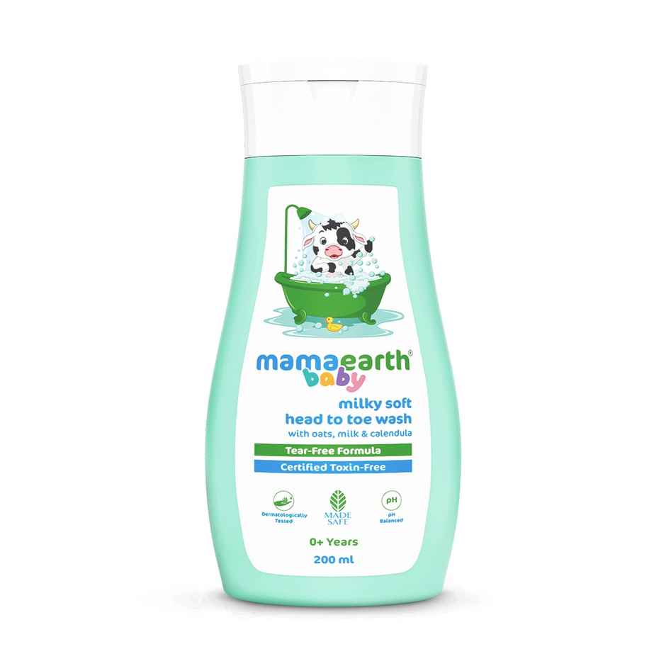Mamaearth Baby Milky Soft Head To Toe Wash