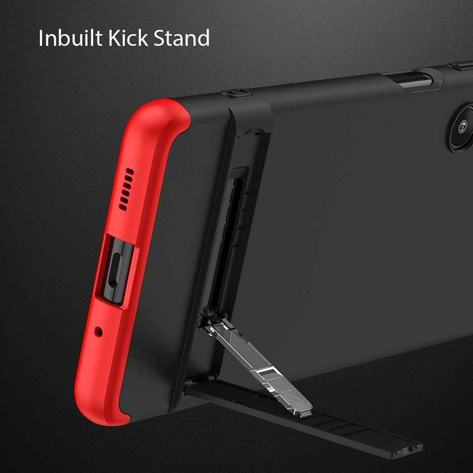 Kwine Case Samsung Galaxy A54 5G Back Cover - 360 Degree Case - Red Color