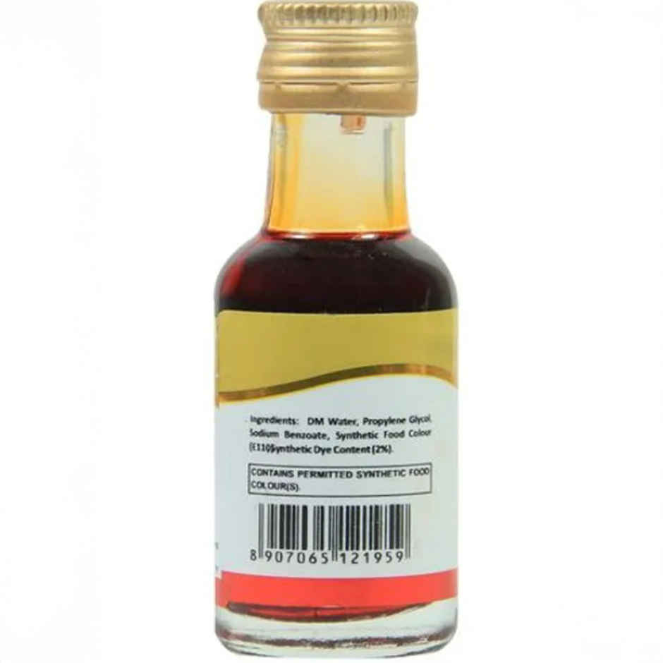 Puramate Liquid Food Colour- Orange | Baking Ingredient