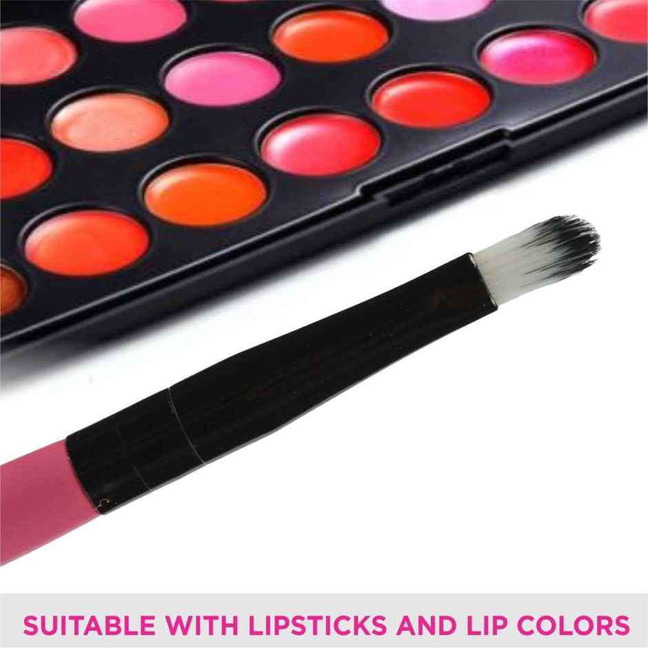 VEGA Lip Filler Brush | Makeup Brush With Wooden Handle | (MBP-12)