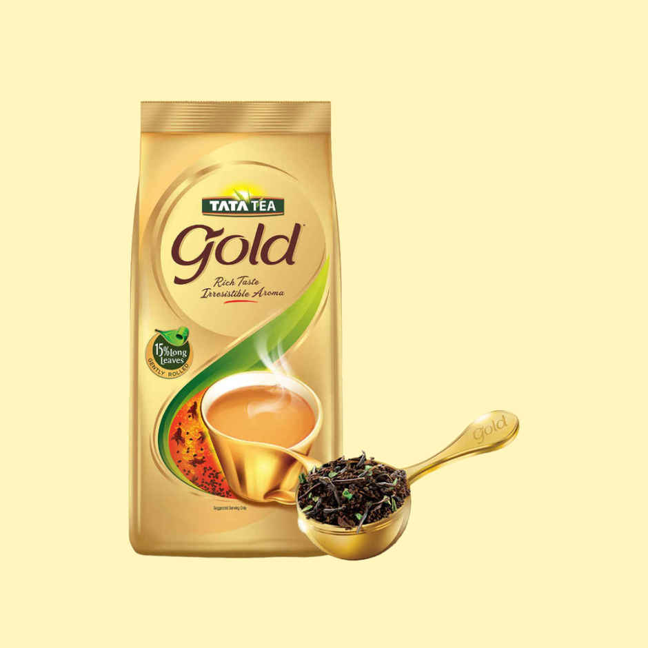 Tata Tea Gold with 15% Long Leaves