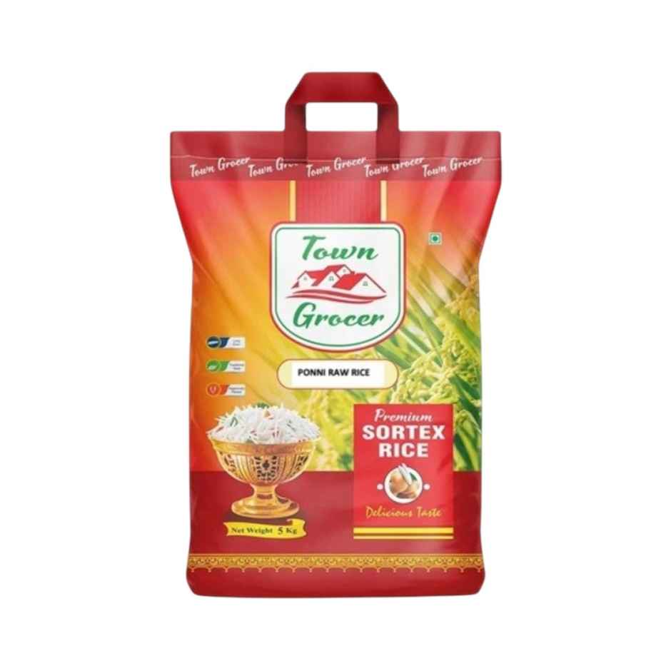 Town Grocer Ponni Raw Rice