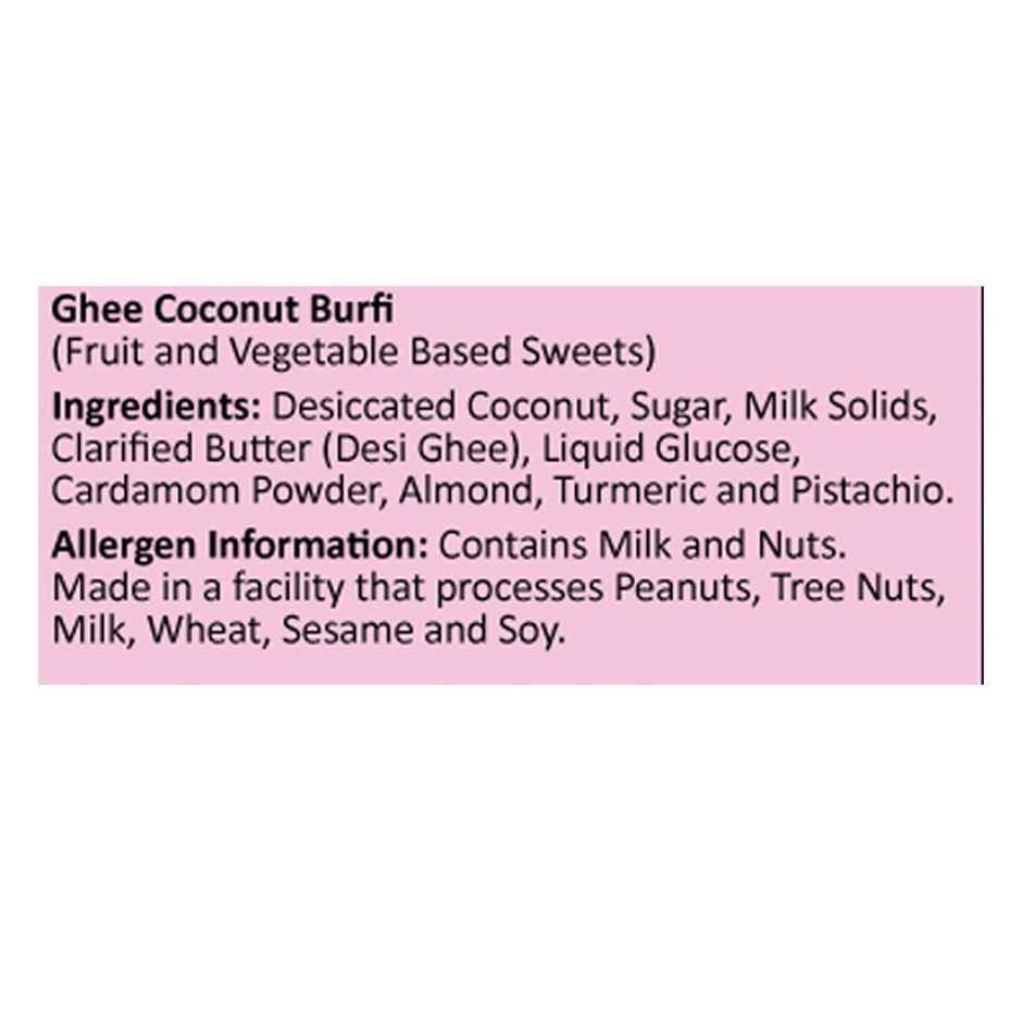 Lal Ghee Coconut Burfi | Sweet & Delicious