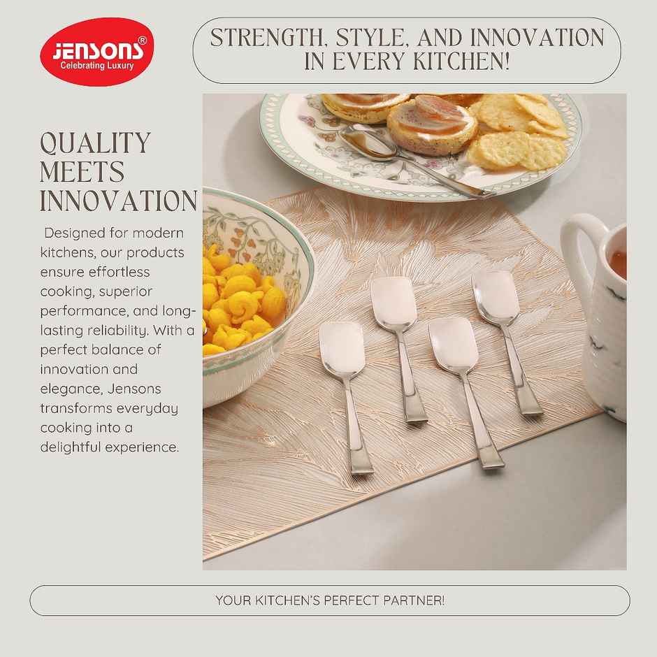 Jensons Flow Ice Cream Spoon Set of 6