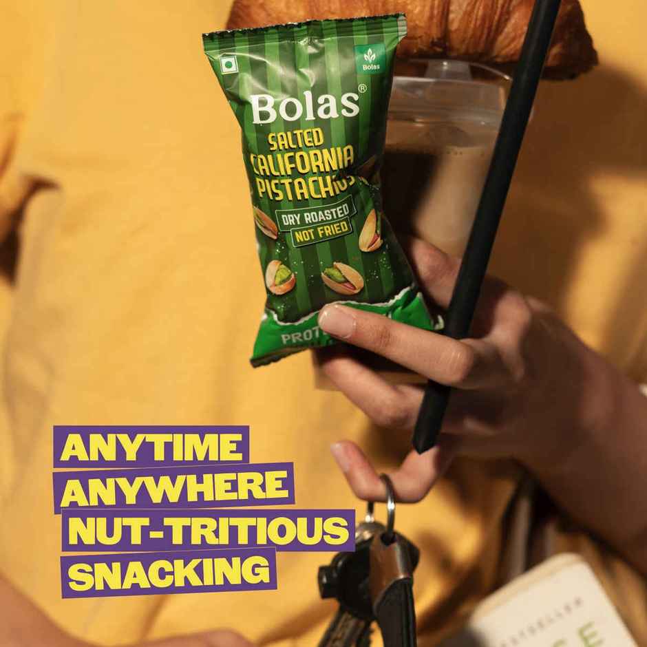 Bolas Salted Pistachios | Roasted & Salted Nuts