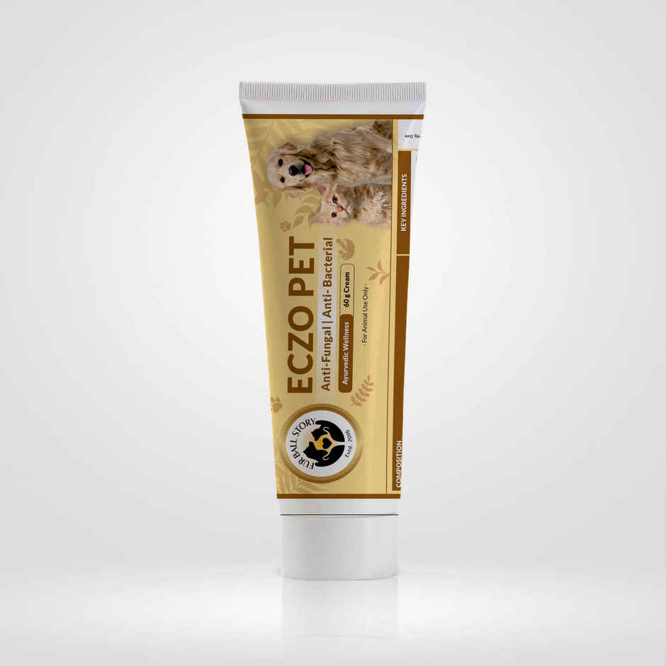 Fur Ball Story Eczo Pet Cream, Treats Skin Infections In Dogs & Cats
