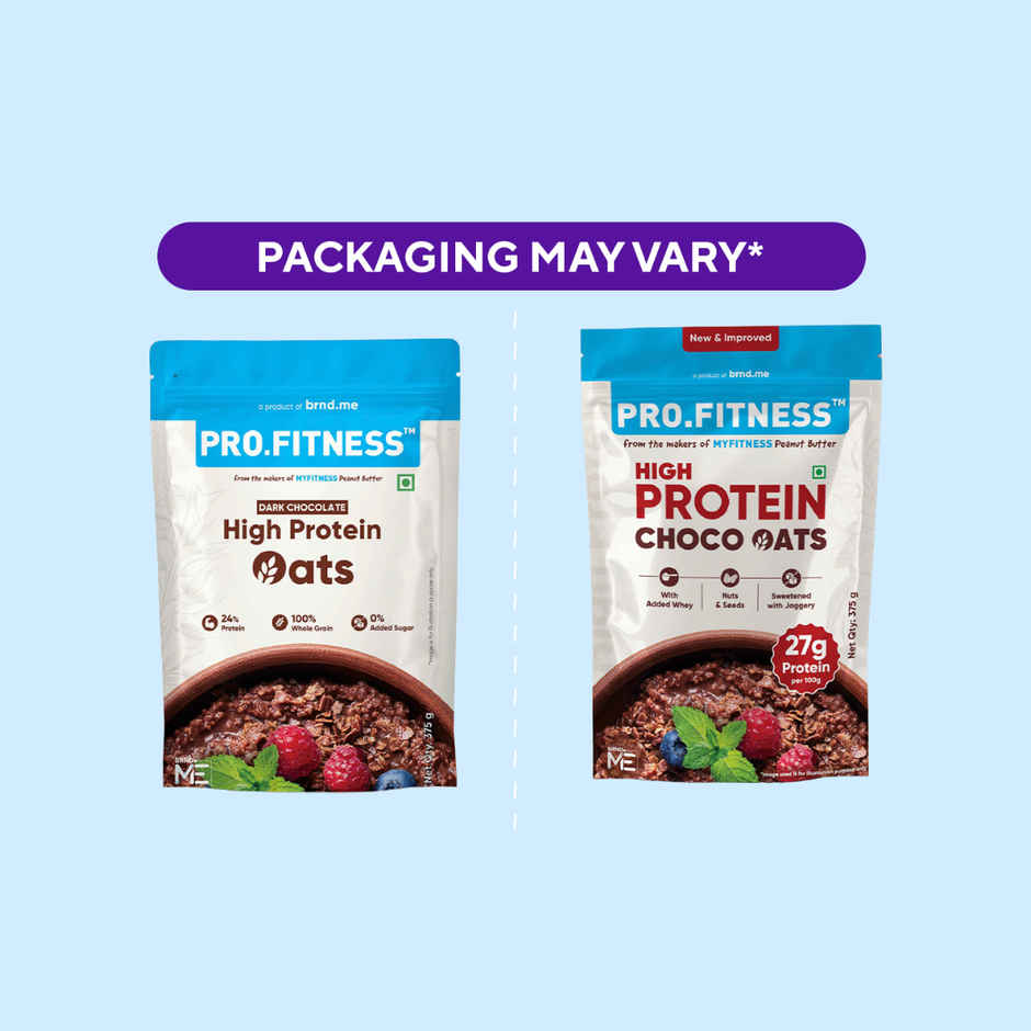 Pro.Fitness 27g High Protein Oats - Dark Chocolate With Nuts And Seeds | From Myfitness Pb