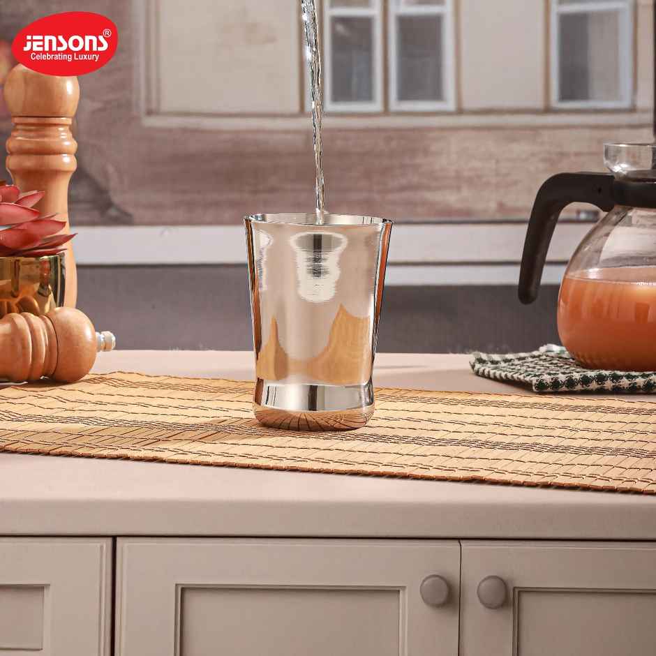 Jensons Stainless Steel Belly Glass 300 ml